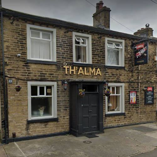 Outside Th'Alma